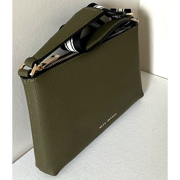 New Marc Jacobs Cosmo Crossbody Pebble Leather Beech - Picture 4 of 6